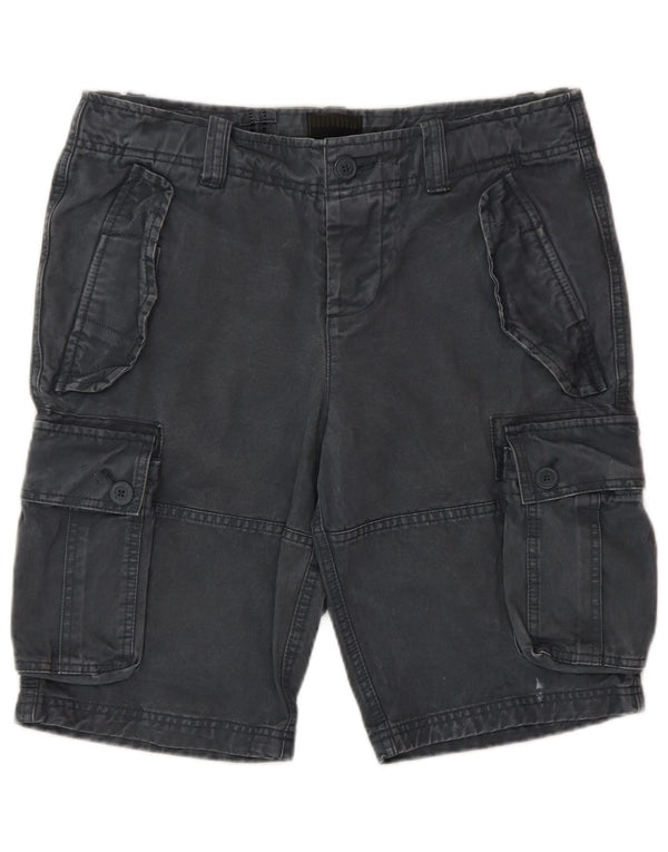 SUPERDRY Herre Cargo Shorts Medium W32 Grå Bomuld