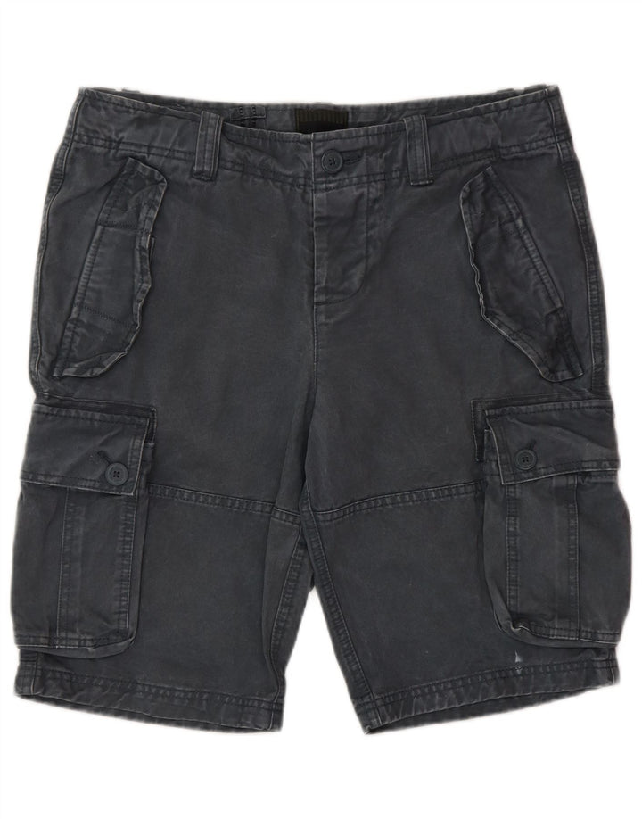 SUPERDRY Herre Cargo Shorts Medium W32 Grå Bomuld