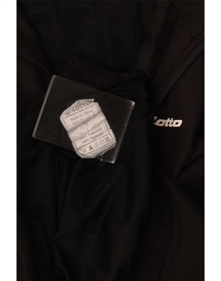 Lotto Herre træningsdragt Topjakke Medium Sort Polyester