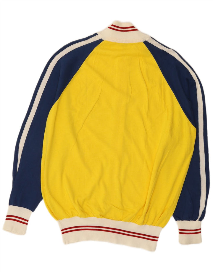 Sutor Mantellassi Herre cardigan sweater Medium Gul Colourblock Bomuld