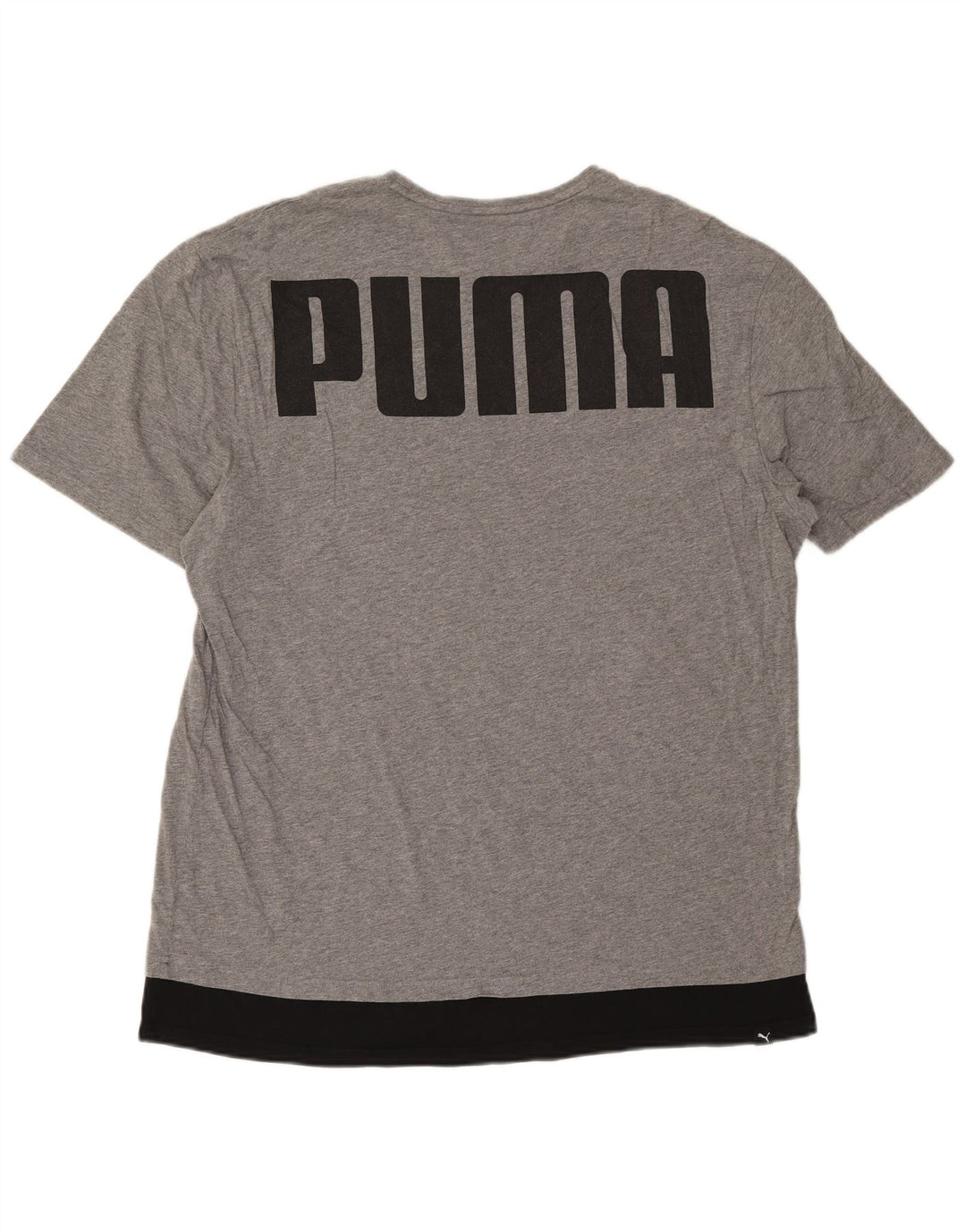 Puma Herre Grafisk T-Shirt Top XL Grå