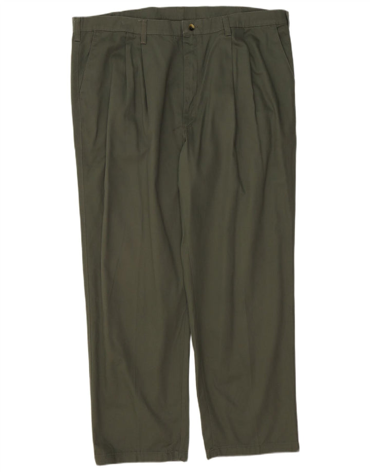 WRANGLER Herre Timber Creek Pegged Chino Bukser W42 L30 Khaki Bomuld