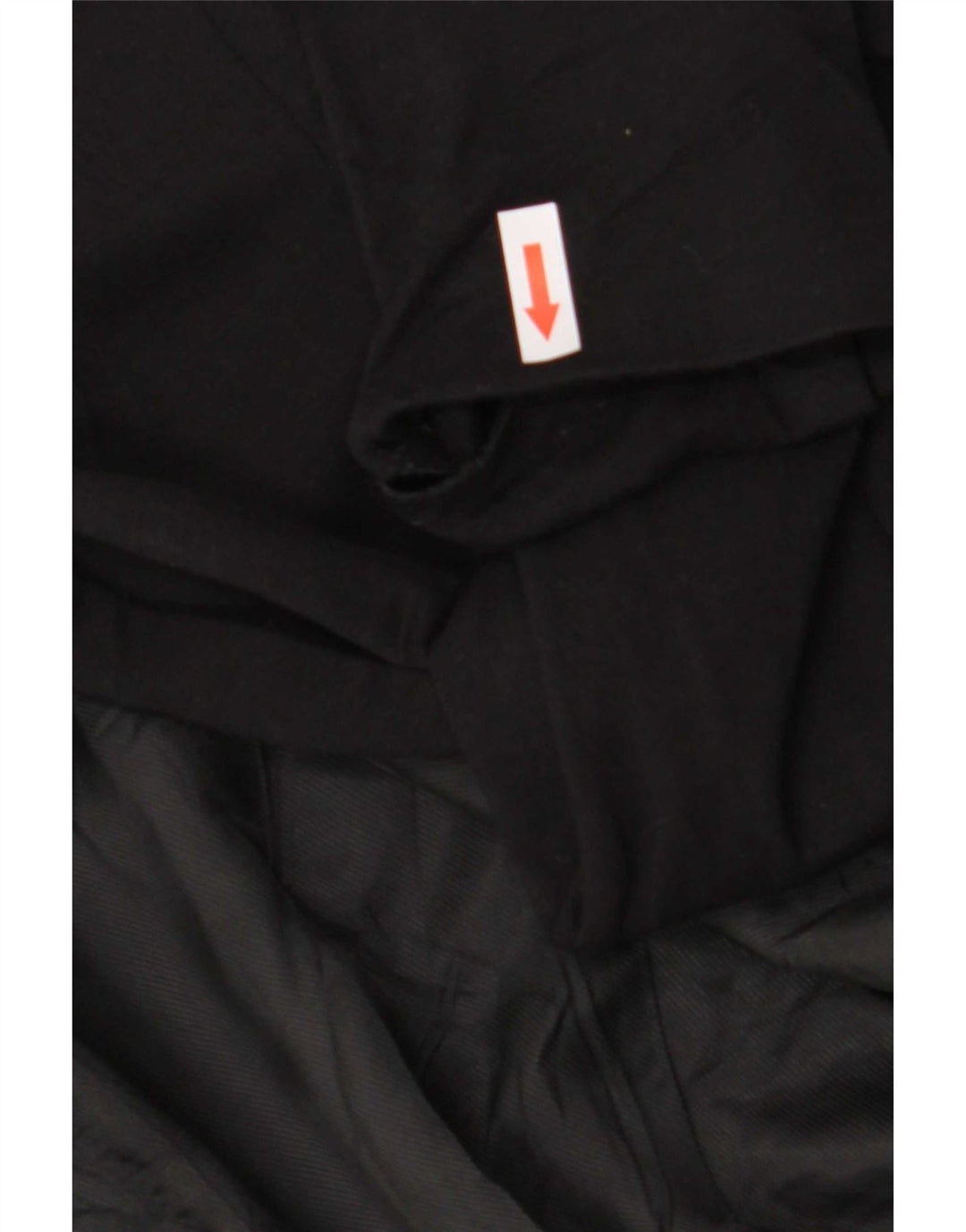 Zara Dame 1 Knap Blazer Jacket UK 10 Small Black Viscose