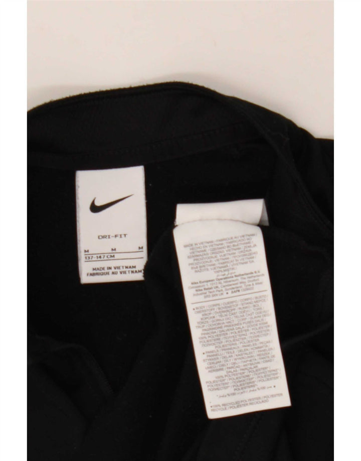 Nike Boys Dri Fit Grafisk Pullover træningsdragt Top 10-11 år Medium Sort