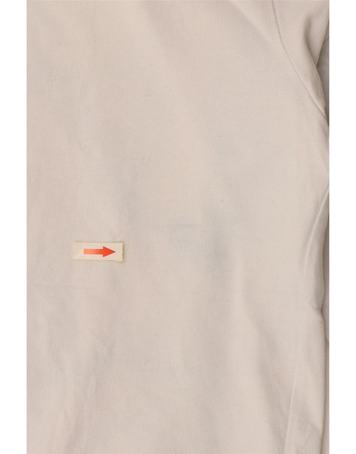Guess Graphic Sweatshirt Jumper UK 16 Stor hvid bomuld