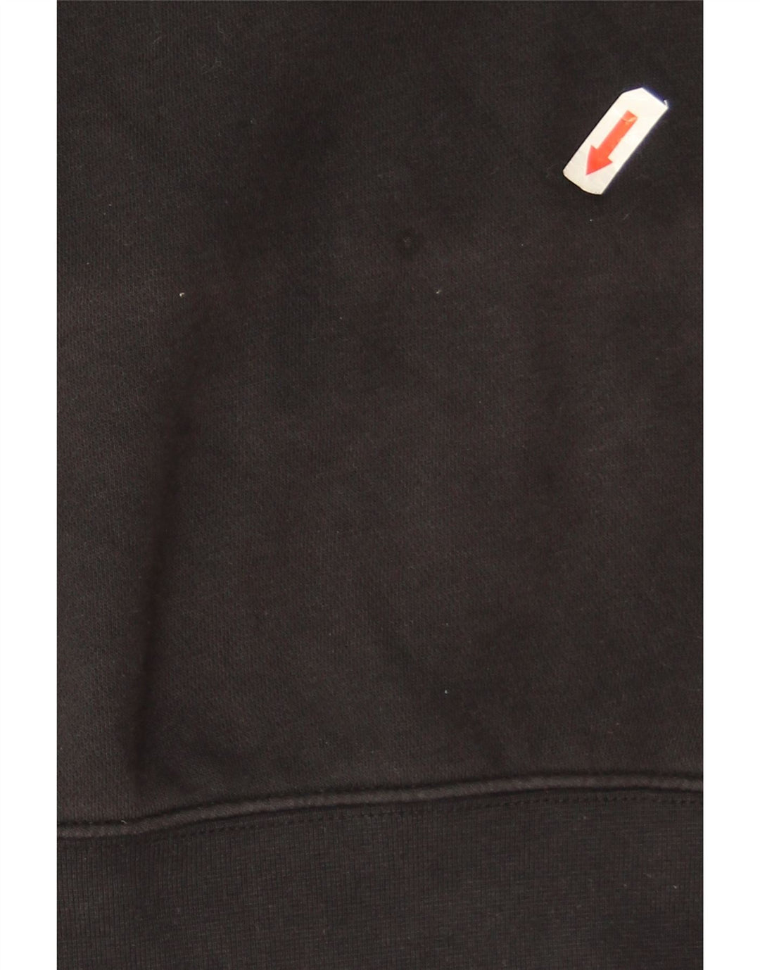 Nike Womens Crop Oversized Sweatshirt Jumper UK 14 Medium Sort Bomuld