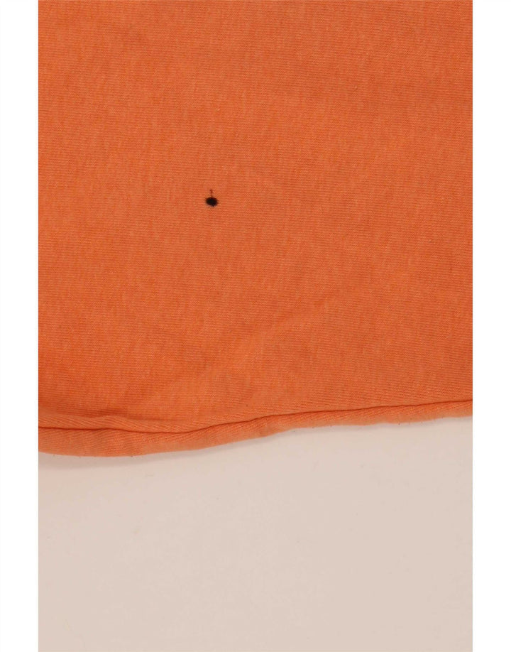 Kappa Herre grafisk hættetrøje Jumper Medium Orange Bomuld
