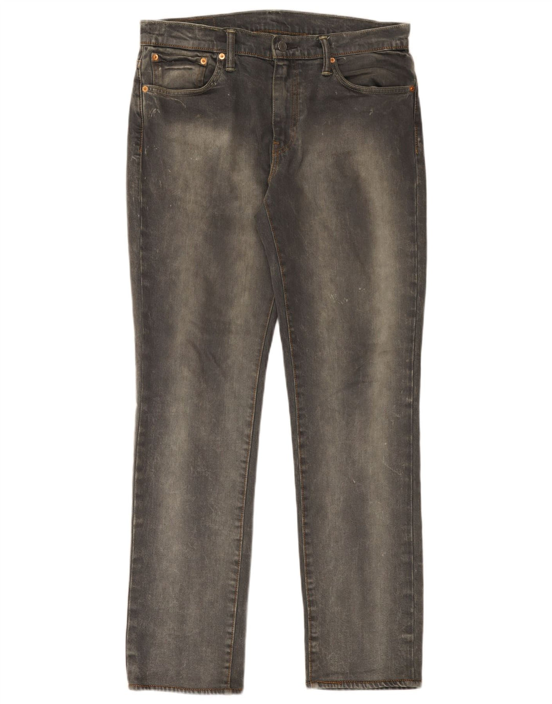 Levi's Herre 511 Slim Jeans W33 L34 Grå Bomuld