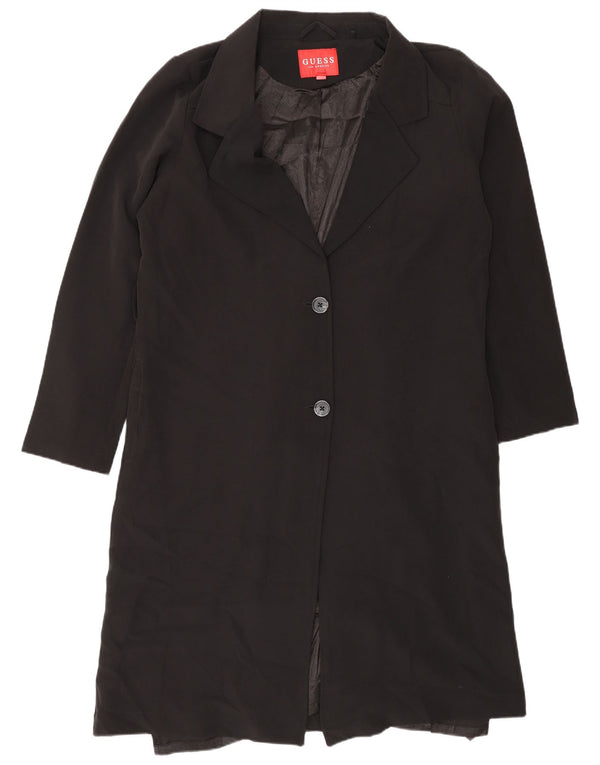 Guess Dame Overfrakke UK 18 XL Sort Polyester