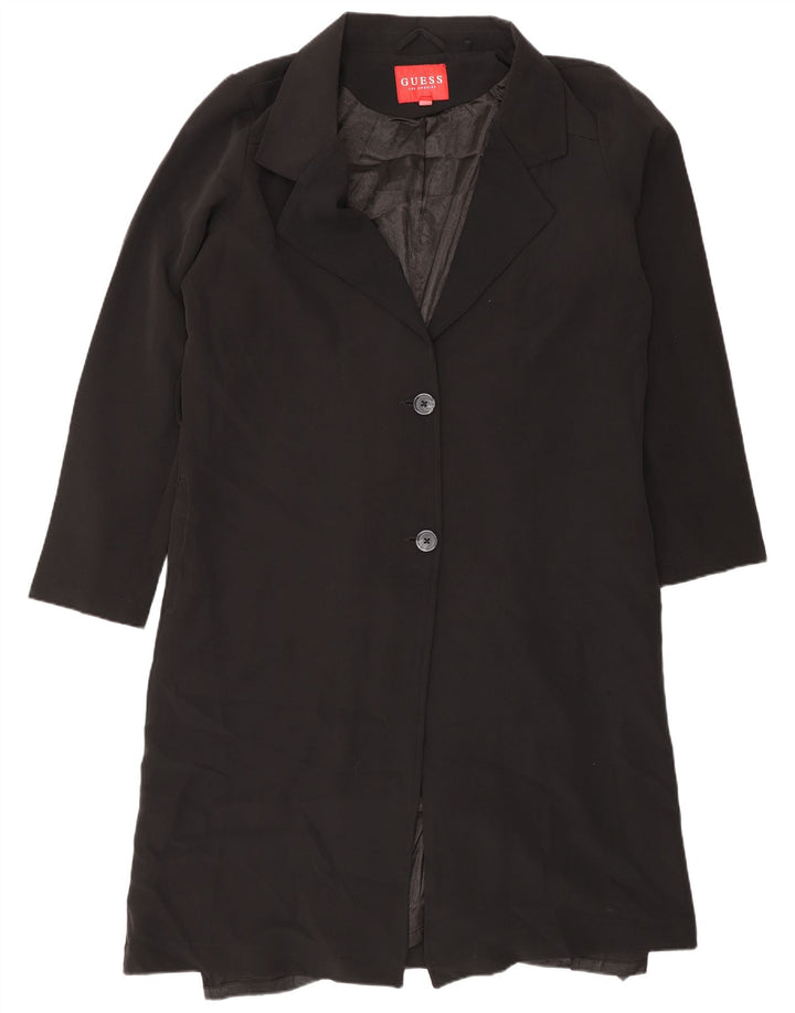 Guess Dame Overfrakke UK 18 XL Sort Polyester