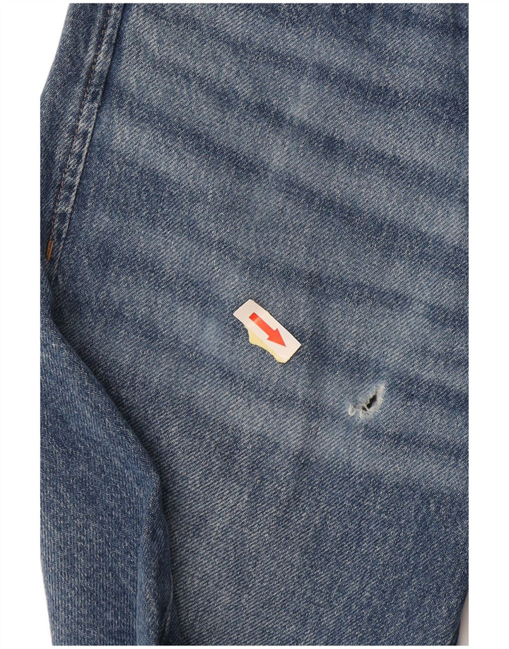 Jack & Jones Dame Mike Straight Jeans W28 L32 Blå Bomuld