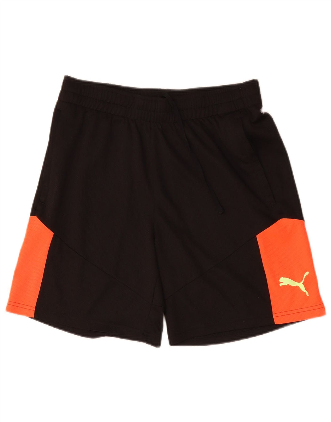 Puma Herre Sportshorts Medium Sort Colourblock Polyester