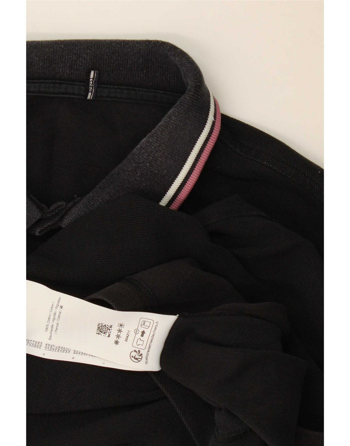 Fred Perry Herre poloshirt Medium Sort bomuld