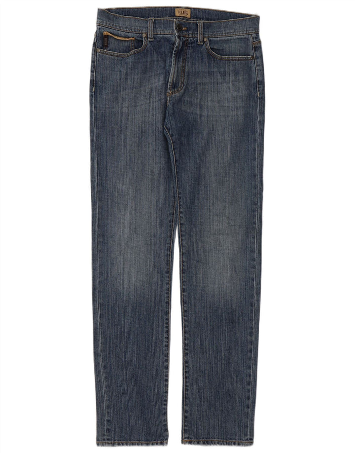 ALVIERO MARTINI Straight jeans til mænd W33 L33 Blå Bomuld