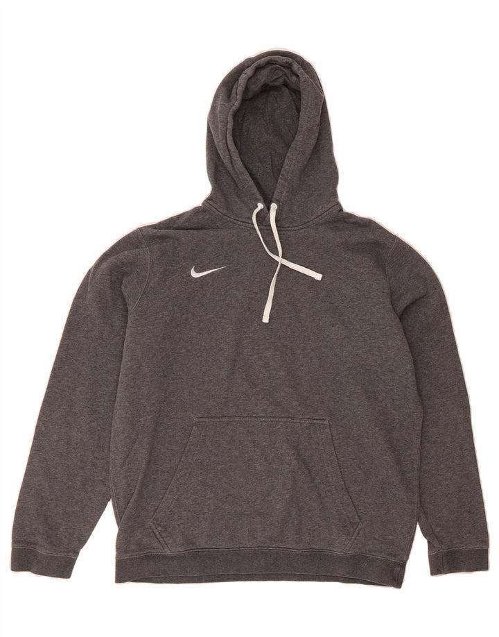 NIKE Mens Hoodie Jumper Large Grey Cotton Vintage Nike and Second-Hand Nike from Messina Hembry 