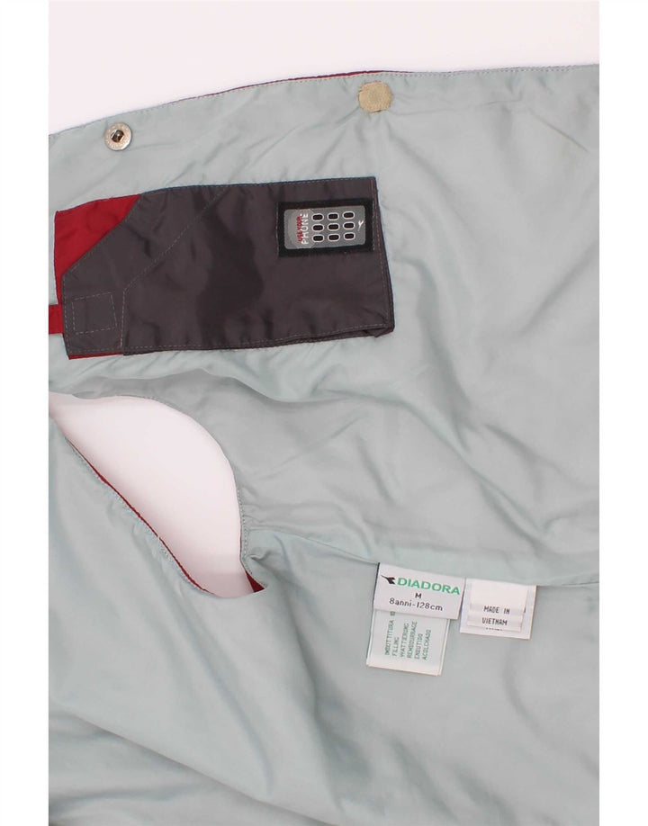 Diadora Boys Polstret Gilet 7-8 år Medium Rød Polyester