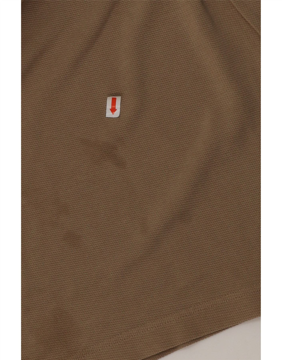 Lacoste Herre Slim Fit Polo Shirt Størrelse 4 Medium Brun Bomuld