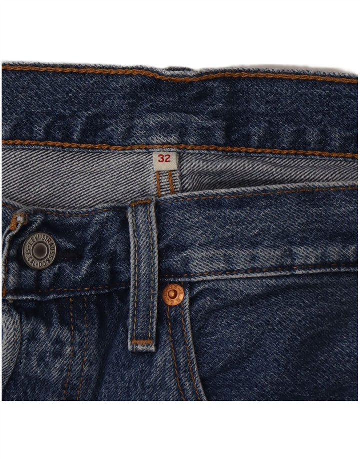 Levi's Dame Denim Nederdel W32 Stor Blå Bomuld