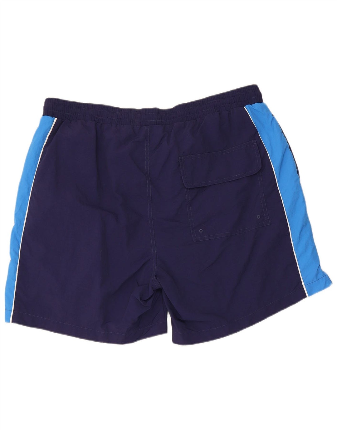 Lyle & Scott Badeshorts til mænd 2XL Navy Blue Colourblock Nylon