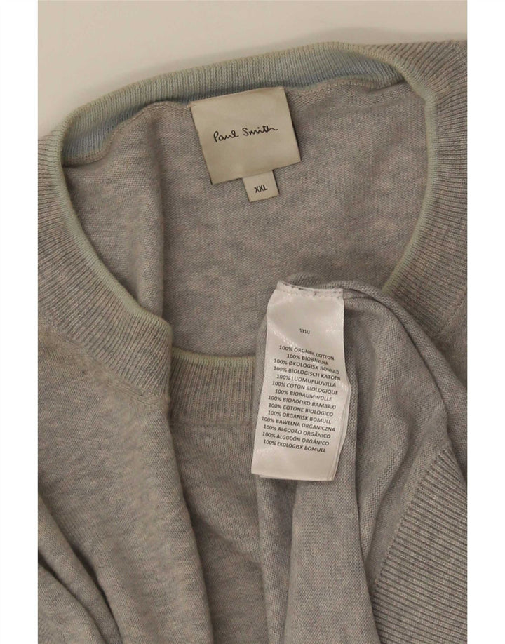 Paul Smith herre rund hals sweater 2XL grå bomuld