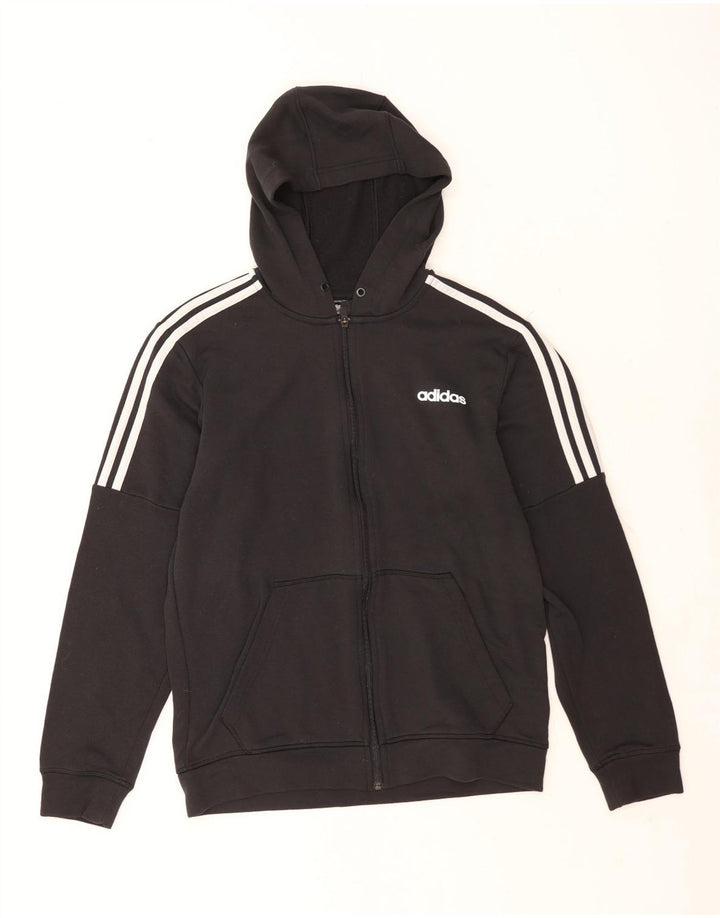 Adidas Herre Climalite Hættetrøje med lynlås mellem sort polyester