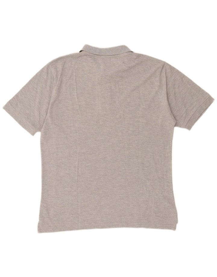 Reebok herre poloshirt XL grå bomuld