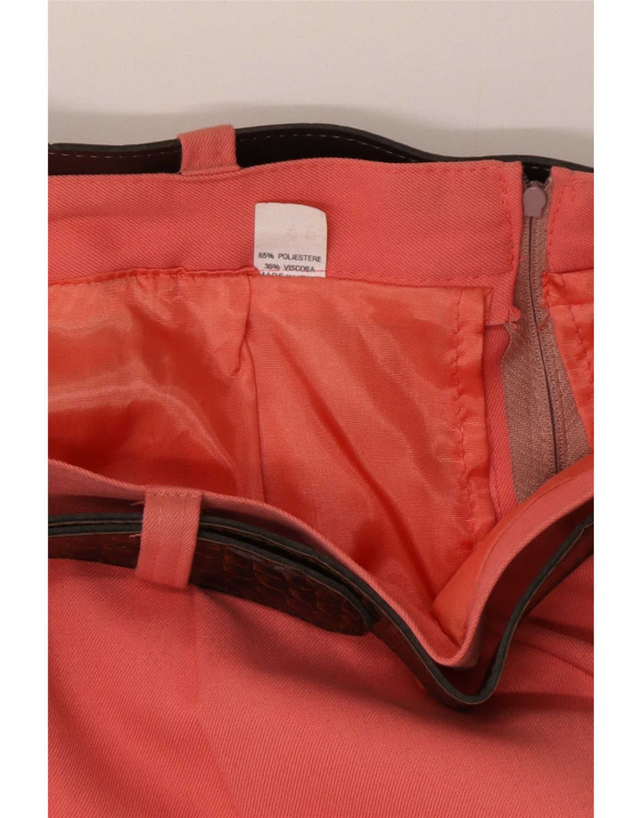 Vintage kvinders blyantnederdel Medium W30 Pink Polyester