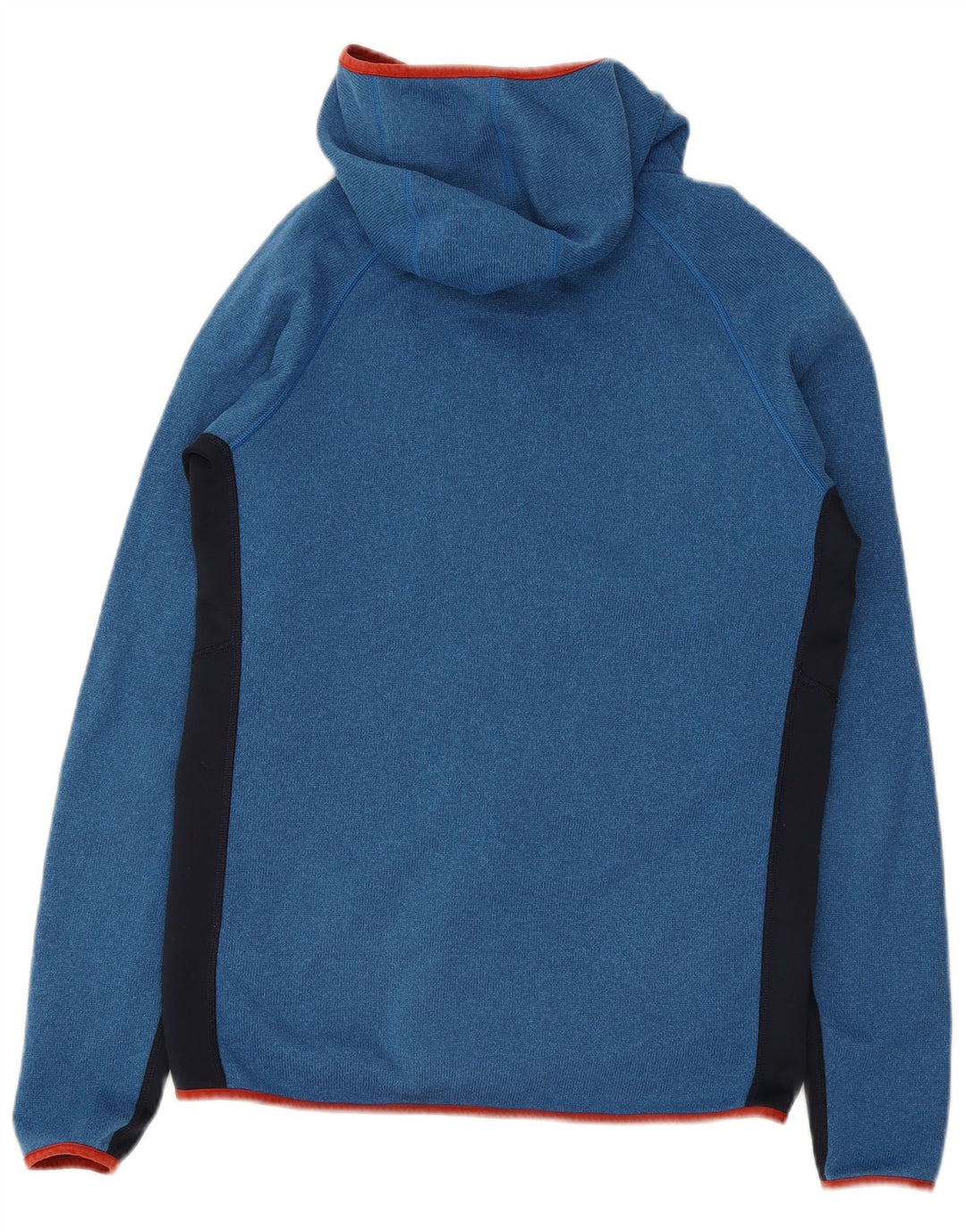 Patagonia Hættetrøje med lynlås til mænd Medium Blue Colourblock Polyester