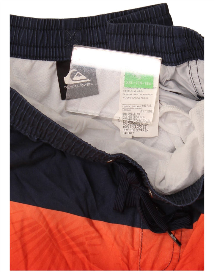 Quiksilver Badeshorts til mænd 2XL Flerfarvet Colourblock Polyester