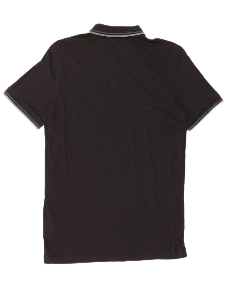 JACK & JONES Poloshirt til mænd Stor sort bomuld