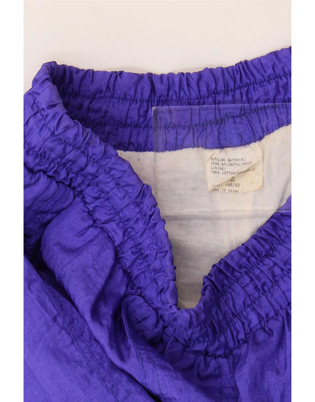 Vintage træningsdragt til mænd Joggers Medium Lilla Nylon