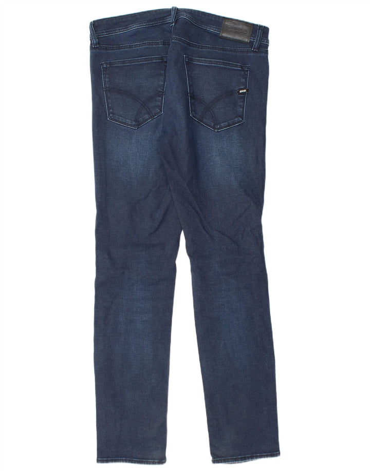 Gas Slim Jeans til mænd W33 L32 Blå