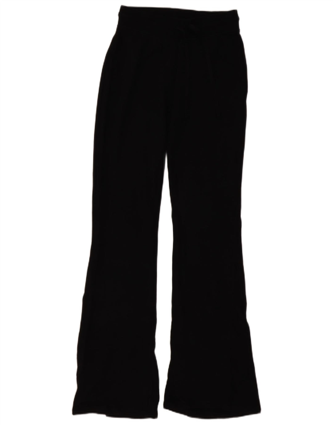 Zara Dame Flare træningsdragt Bukser UK 12 Medium Sort