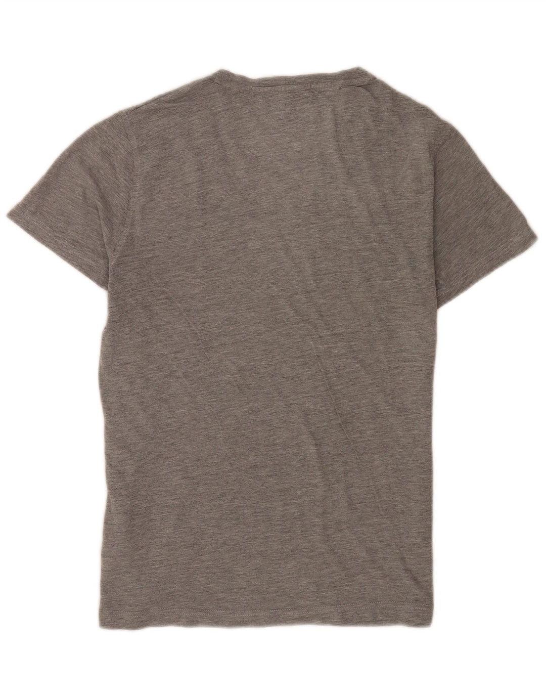 Tommy Hilfiger Herre T-shirt Top Medium Grey Flecked Bomuld