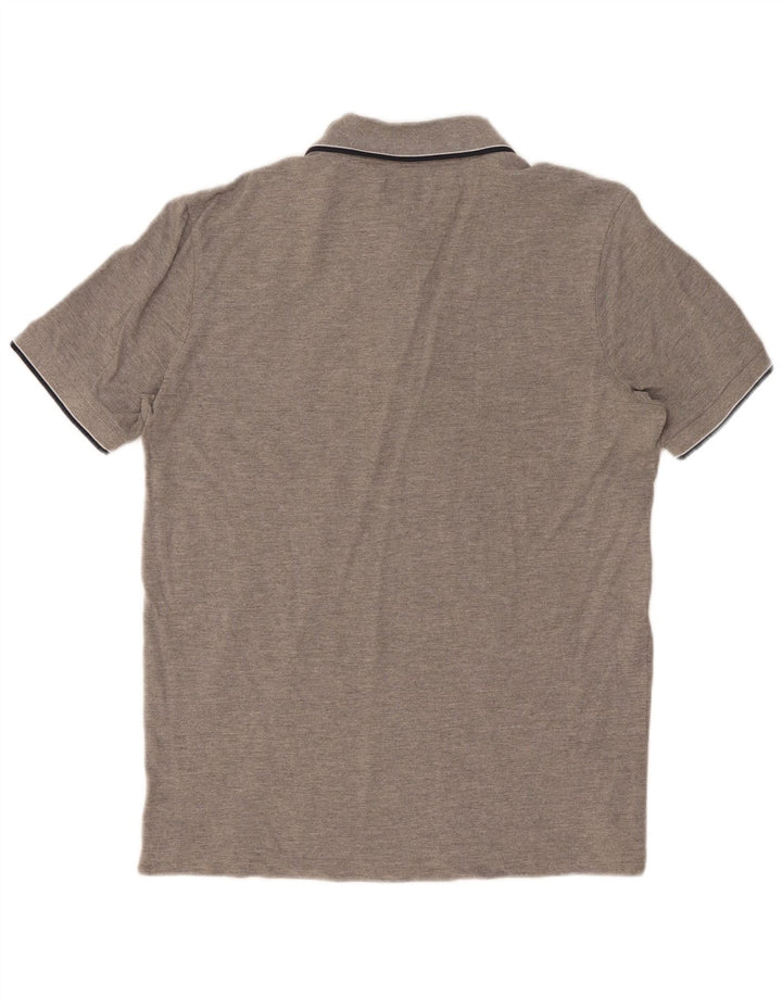 Kappa herre poloshirt, stor grå flækket