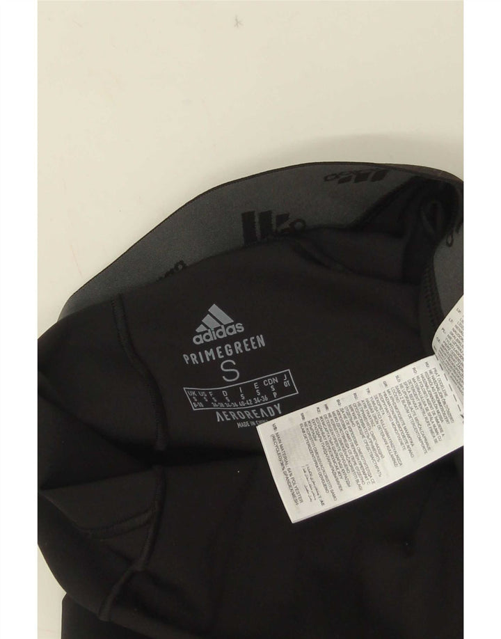 Adidas Aeroready Leggings til kvinder UK 8/10 Small Black Polyester