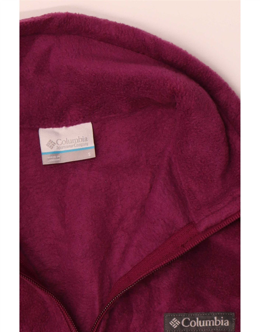 Columbia Dame Fleecejakke UK 10 Lille Bourgogne Polyester