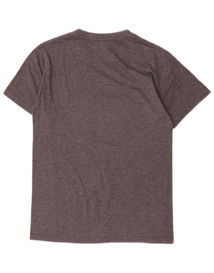 Volcom Herre Grafisk T-Shirt Top Lille Grå Bomuld