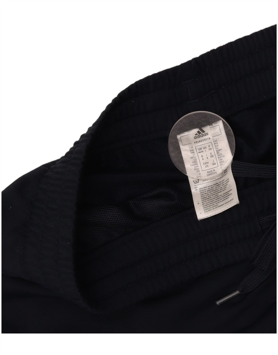 ADIDAS Herre Primegreen træningsdragt Bukser Joggers UK 44/46 Large Navy Blue