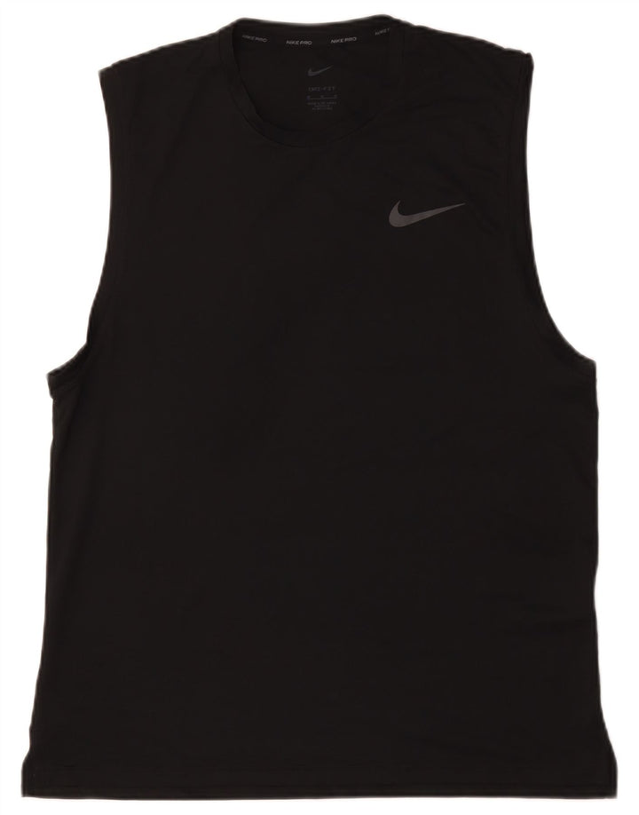 Nike Herre Dri Fit Vest Top Medium Sort Polyester