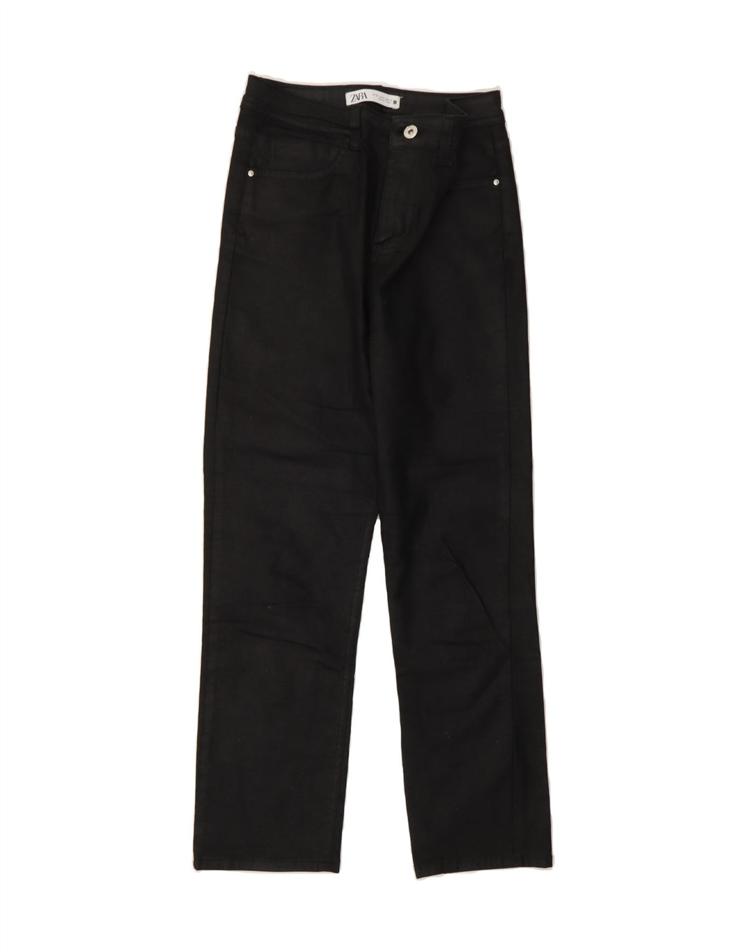 ZARA Womens Straight Jeans US 6 Medium W28 L26 Black Vintage Zara and Second-Hand Zara from Messina Hembry 