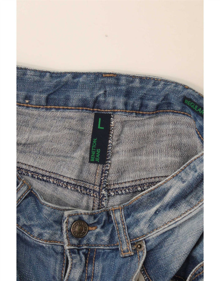 Benetton Boys denimshorts 12-13 år Large W28 Blå