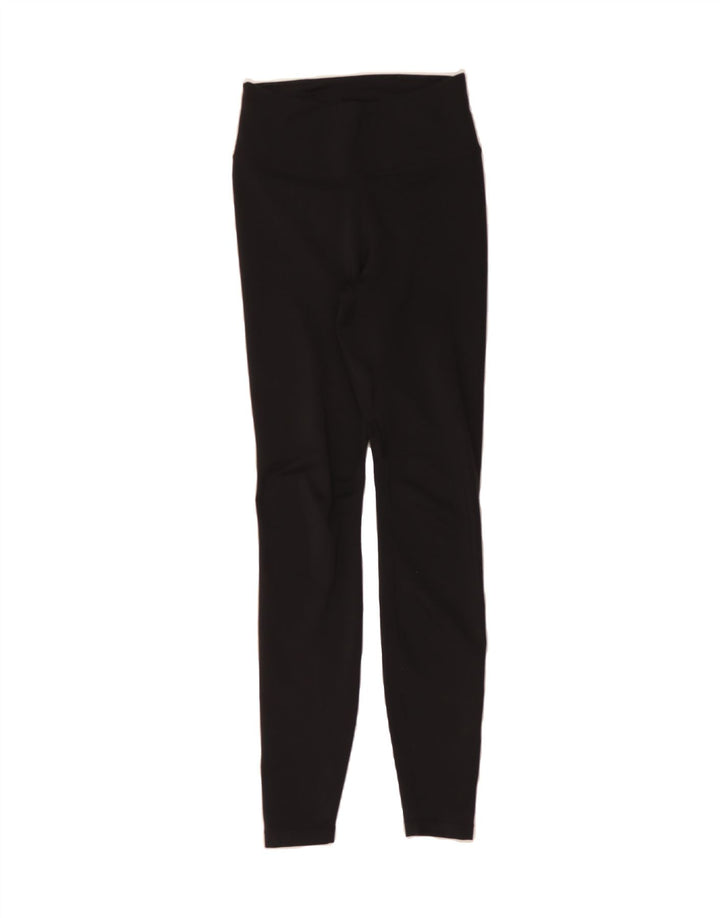 NIKE Womens Dri Fit Graphic Leggings UK 6 XS  Black Polyester Vintage Nike and Second-Hand Nike from Messina Hembry 