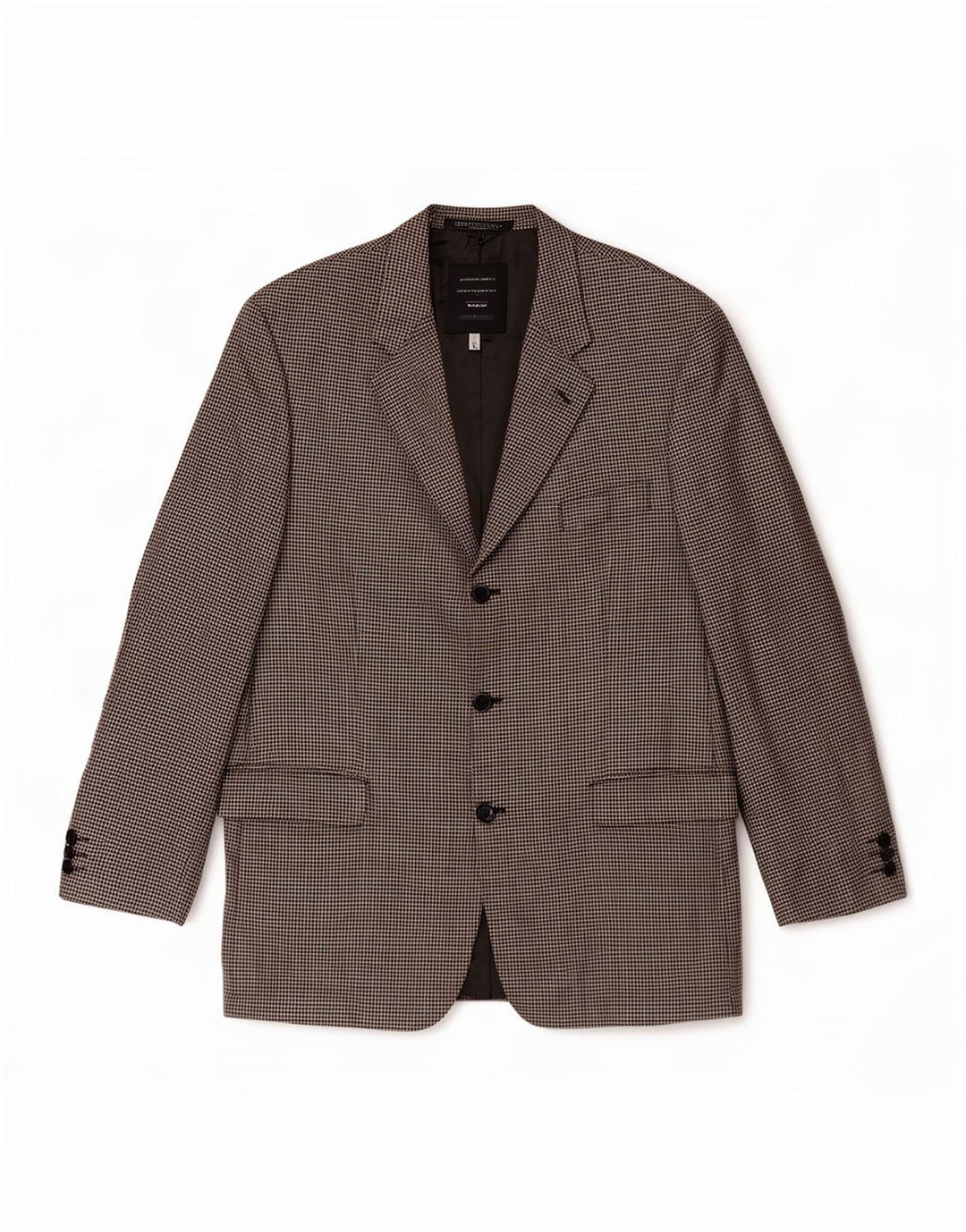 Marks & Spencer Herre St. Michael Blazer Jacket UK 42 Large Grey Check