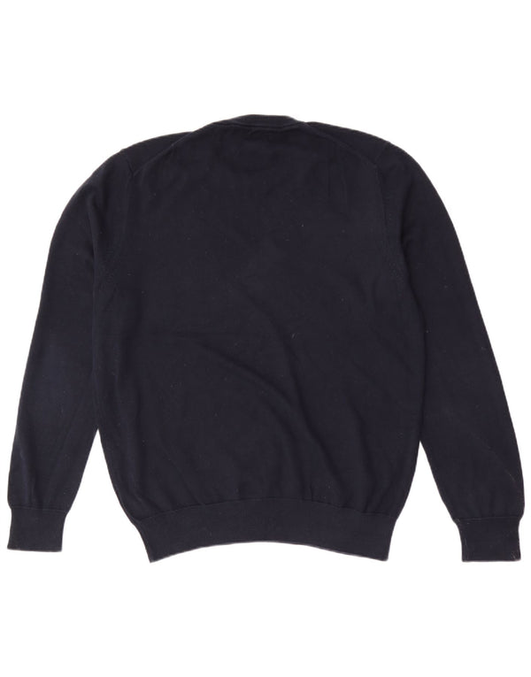 Marks & Spencer Herre sweater med rund hals, stor marineblå bomuld