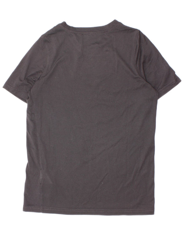 Nike drenge Dri Fit grafisk T-shirt top 10-11 år medium sort polyester