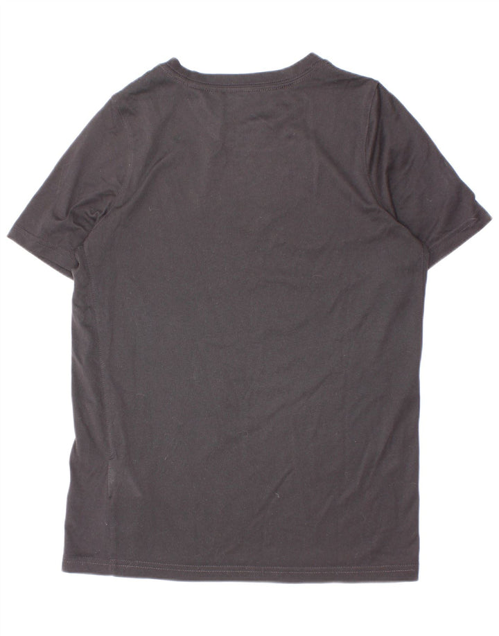 Nike drenge Dri Fit grafisk T-shirt top 10-11 år medium sort polyester