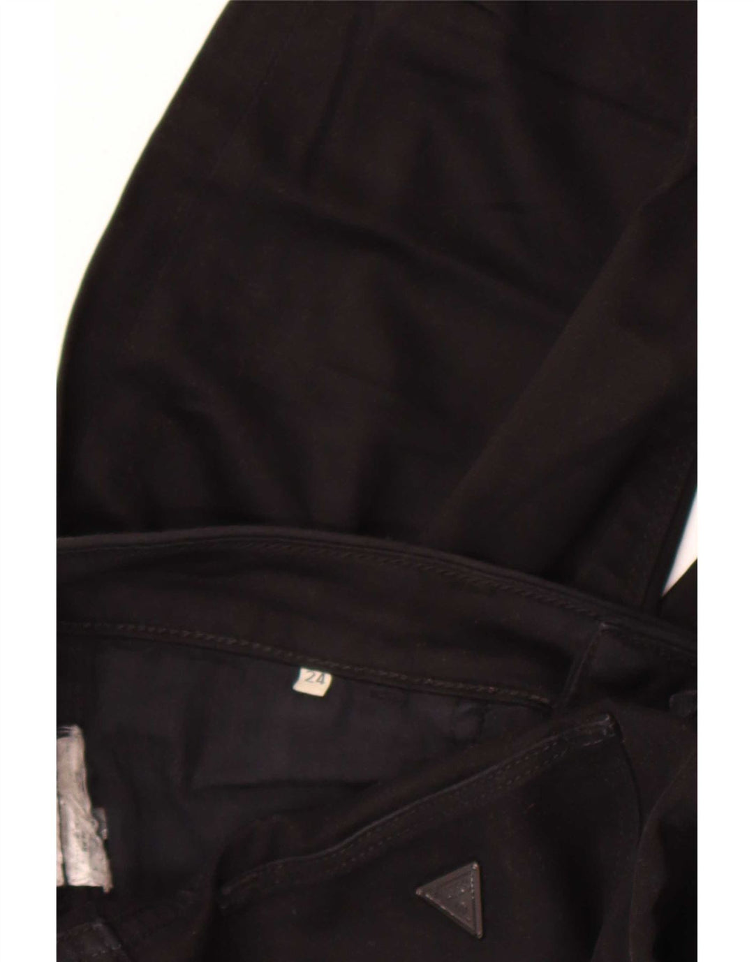 Guess Dame Super Low Skinny Jeans W24 L27 Sort