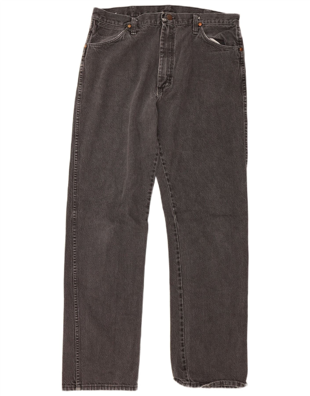 Wrangler Straight Jeans til mænd W36 L34 Grå