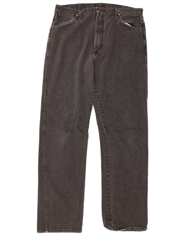 Wrangler Straight Jeans til mænd W36 L34 Grå